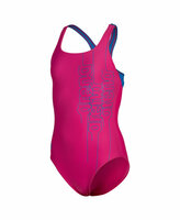 Arena G Swimsuit Swim Pro Back Graphic L freak rose-blue 10-11