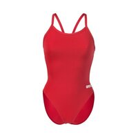 Arena W Team Swimsuit Challenge Solid red-white 34