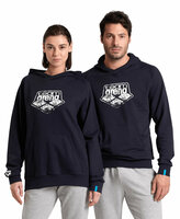 Arena Hooded Sweat Graphic navy L