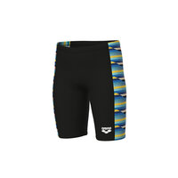Arena B Racing Stripe Swim Jammer black-black multi 14-15
