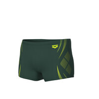 Arena M Poseidonia Swim Short dark sage-artic lime 85