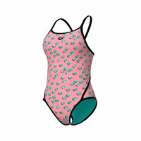 Arena W Dices Swimsuit Super Fly Back pink-multi-black 36