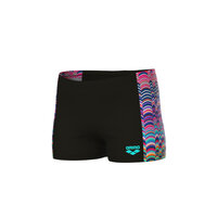 Arena B Ondulation Swim Short black-mulit violet 14-15