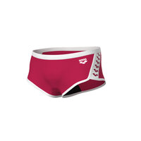 Arena M Icons Swim Low Waist Short Solid red-white 75