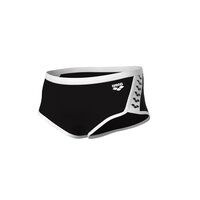 Arena M Icons Swim Low Waist Short Solid black-white 90