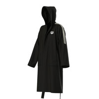 Arena Team Stripe Robe black-white XXL