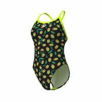 Arena W Olives Swimsuit Xcriss Cross black-multi/artic-lime 34