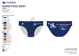 Turbo waterpolobroek ZV Onderdak + sponsor (print 2025)