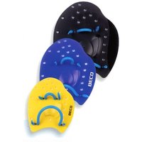 BECO Handpaddles, hydronomisch, maat S, geel